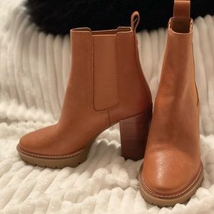 Tory Burch Brown Miller Chelsea Boot